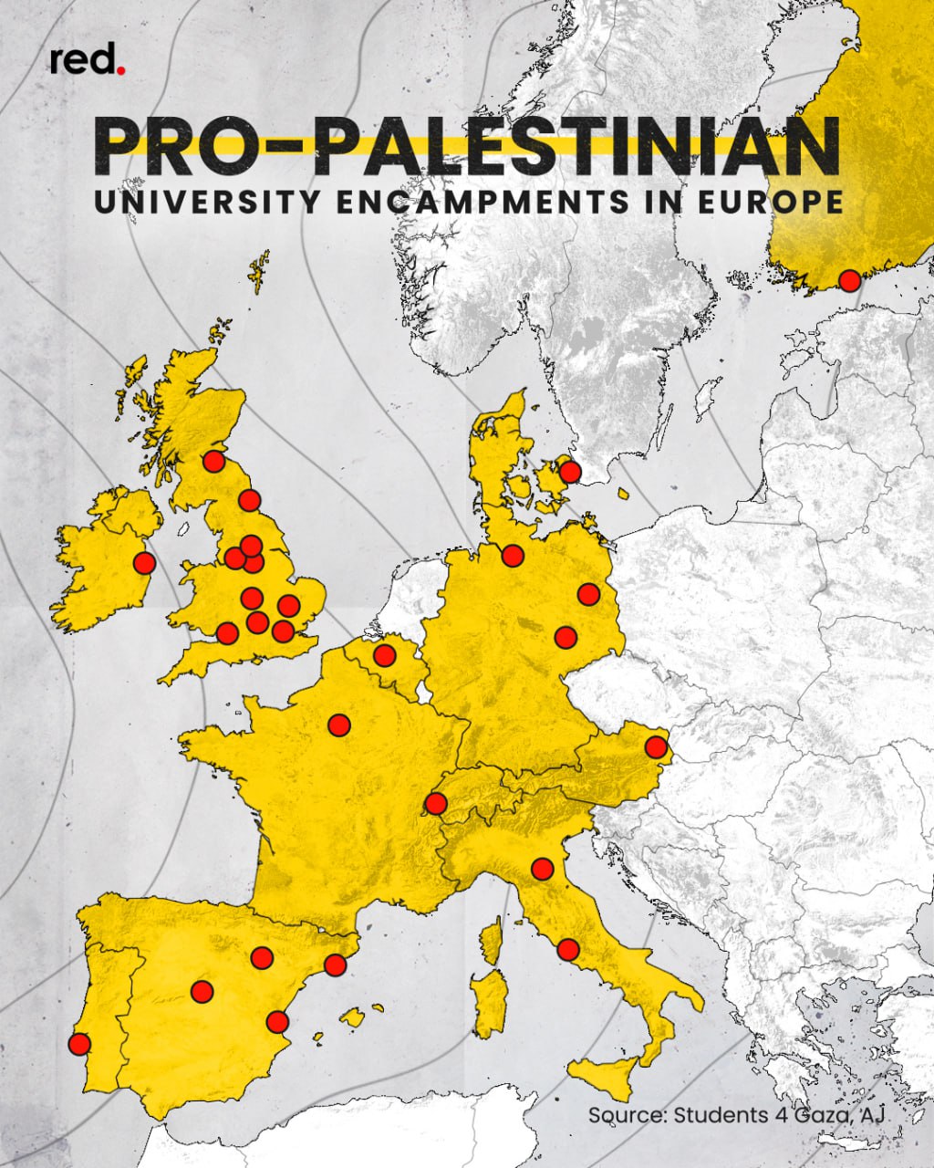 L&rsquo;essor mondial des campements étudiants pro-Palestine : Une révolution de solidarité s’embrase