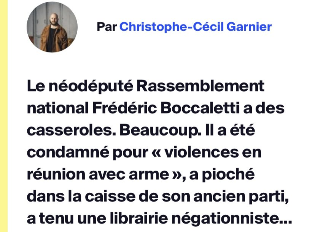 Pour ceux et celles qui pensent que le RN a changé: Citation nazie, Racisme décomplexé, Négationnisme