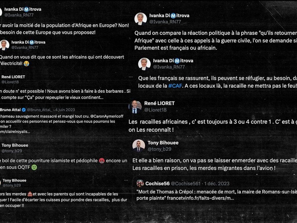 Racisme : plus de 40 candidats RN en roue libre sur les réseaux sociaux