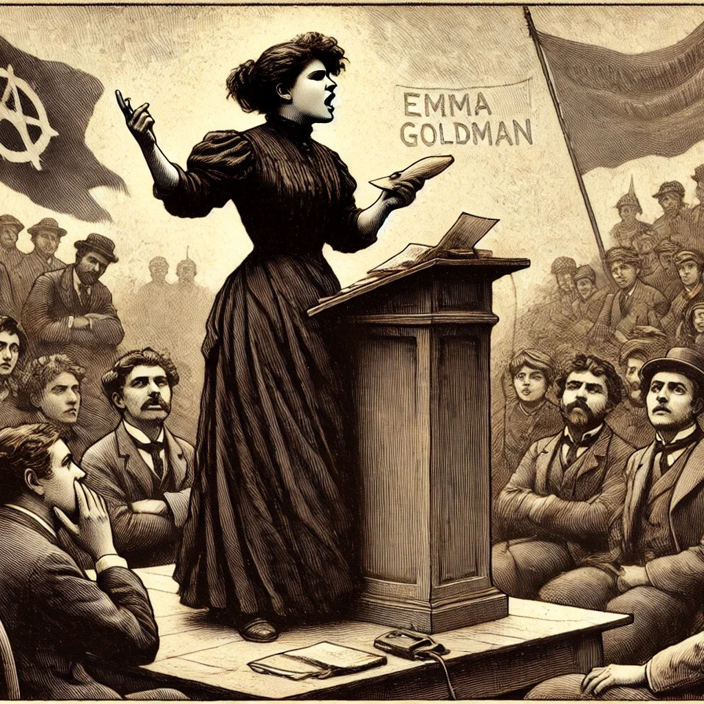 Emma Goldman : »Le vote, c’est demander à un maître d’améliorer votre sort d’esclave. La liberté ne se mendie pas, elle se prend. »