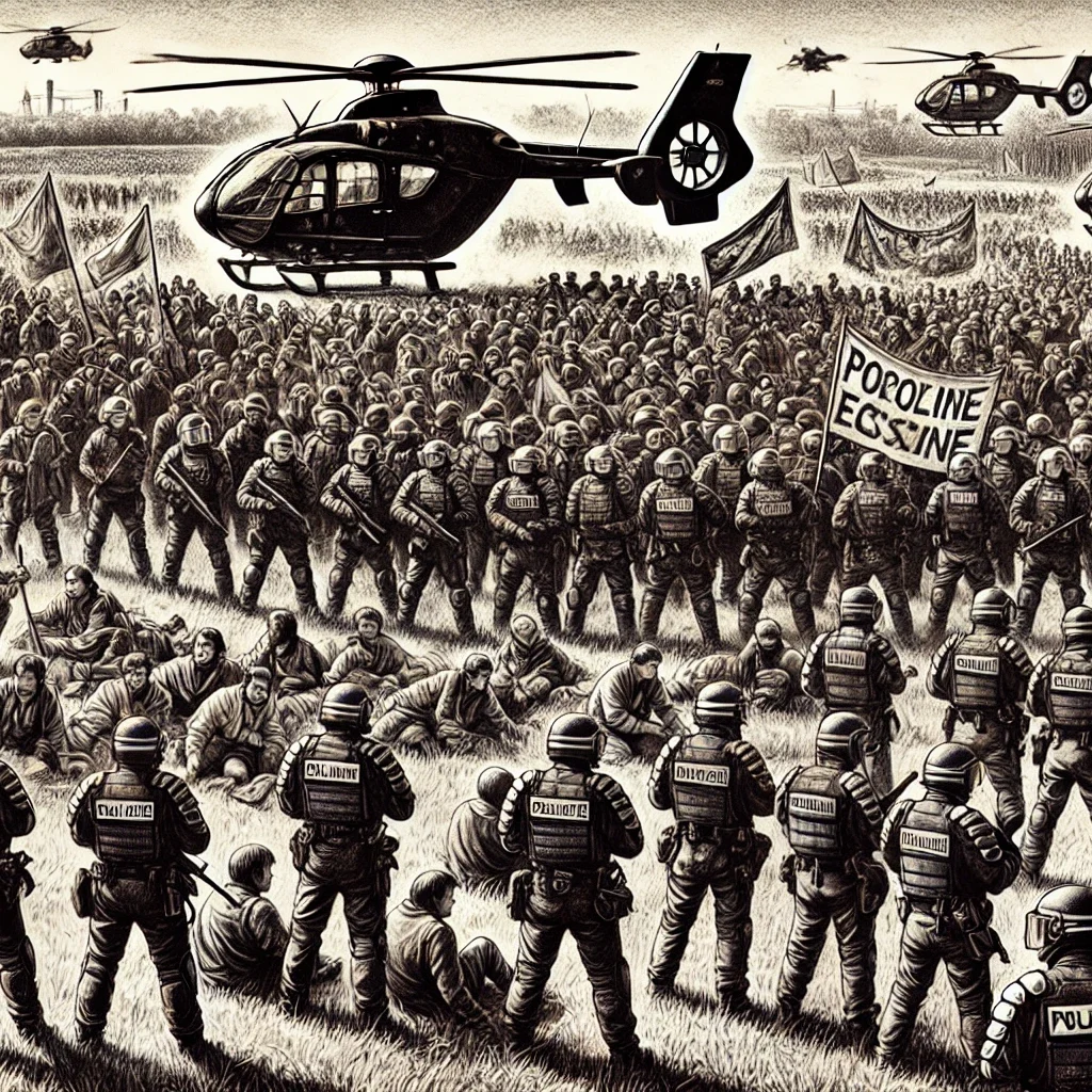 Des bassines et des grenades : La folie répressive de l’État en action