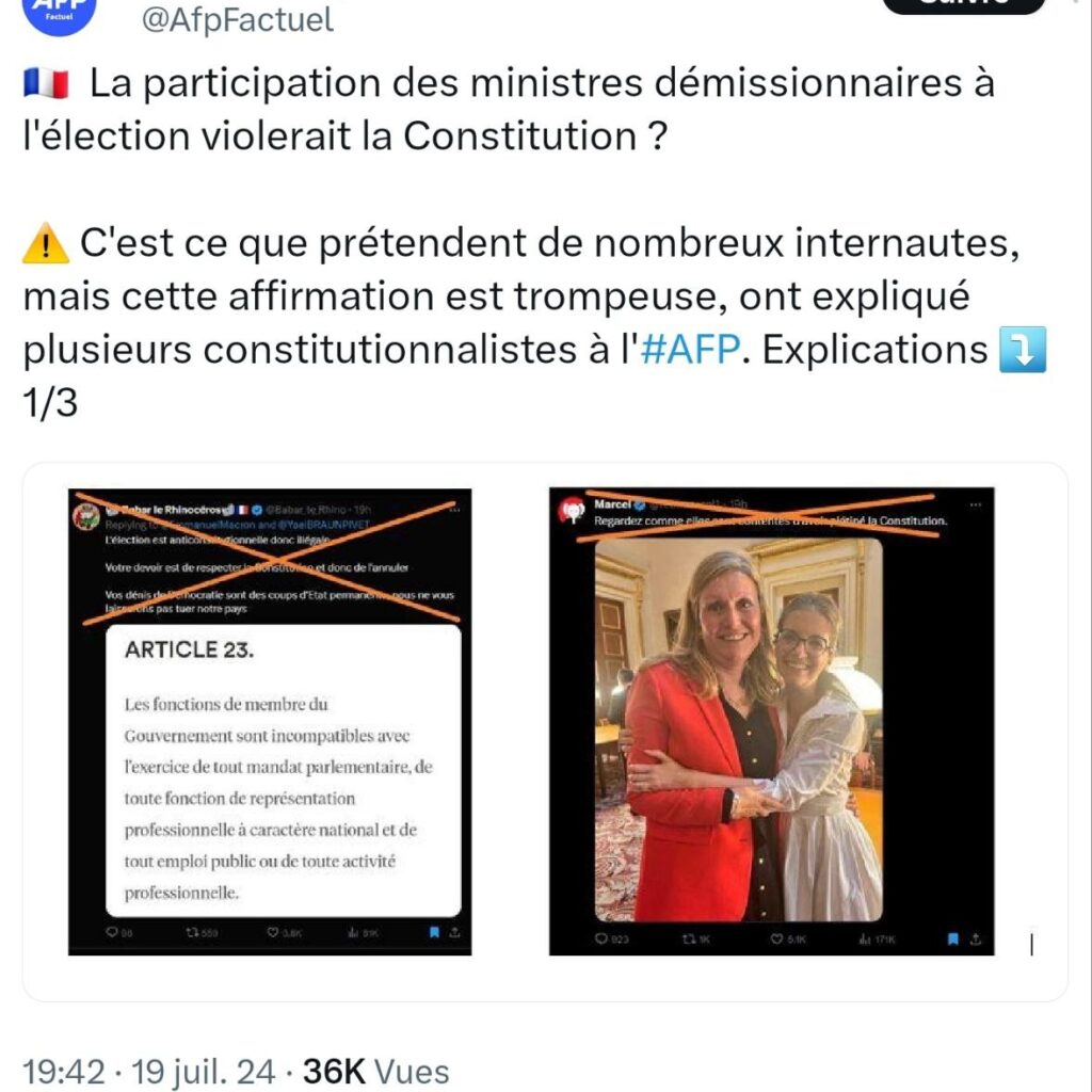Les macronistes volent-ils les élections ?