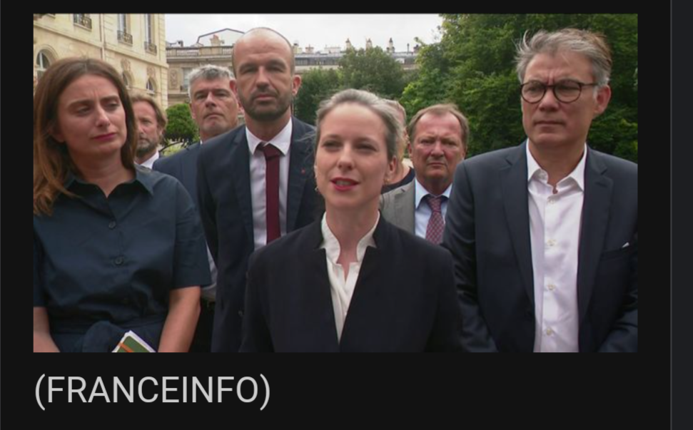 Lucie Castets est arrivée à l&rsquo;Elysée: « Nous sommes venus rappeler au président l&rsquo;importance de respecter le résultat des élections. »