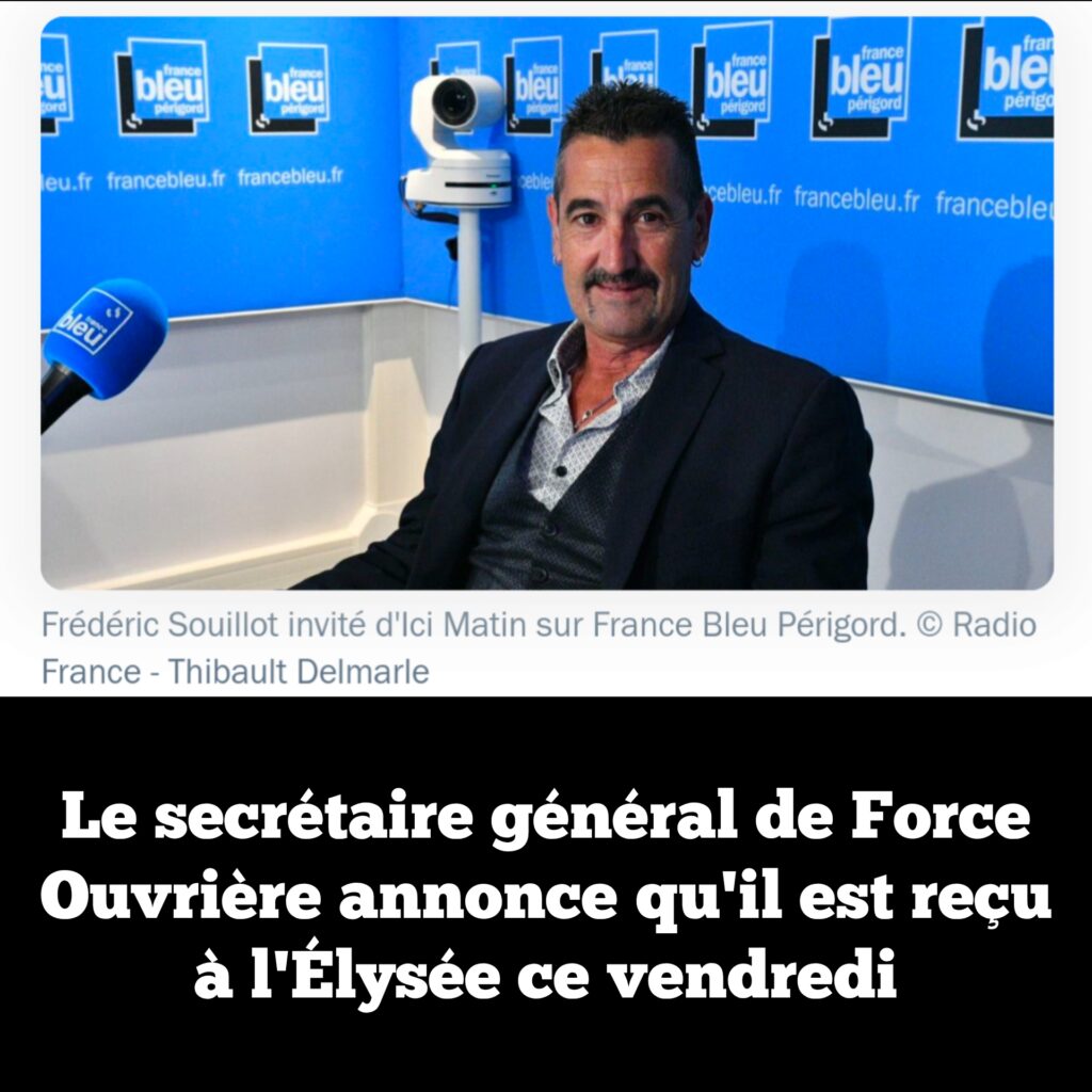 Le secrétaire général de Force Ouvrière annonce qu&rsquo;il est reçu à l&rsquo;Élysée ce vendredi