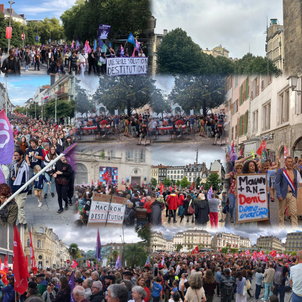 Mobilisation en province pour exiger la démission de Macron