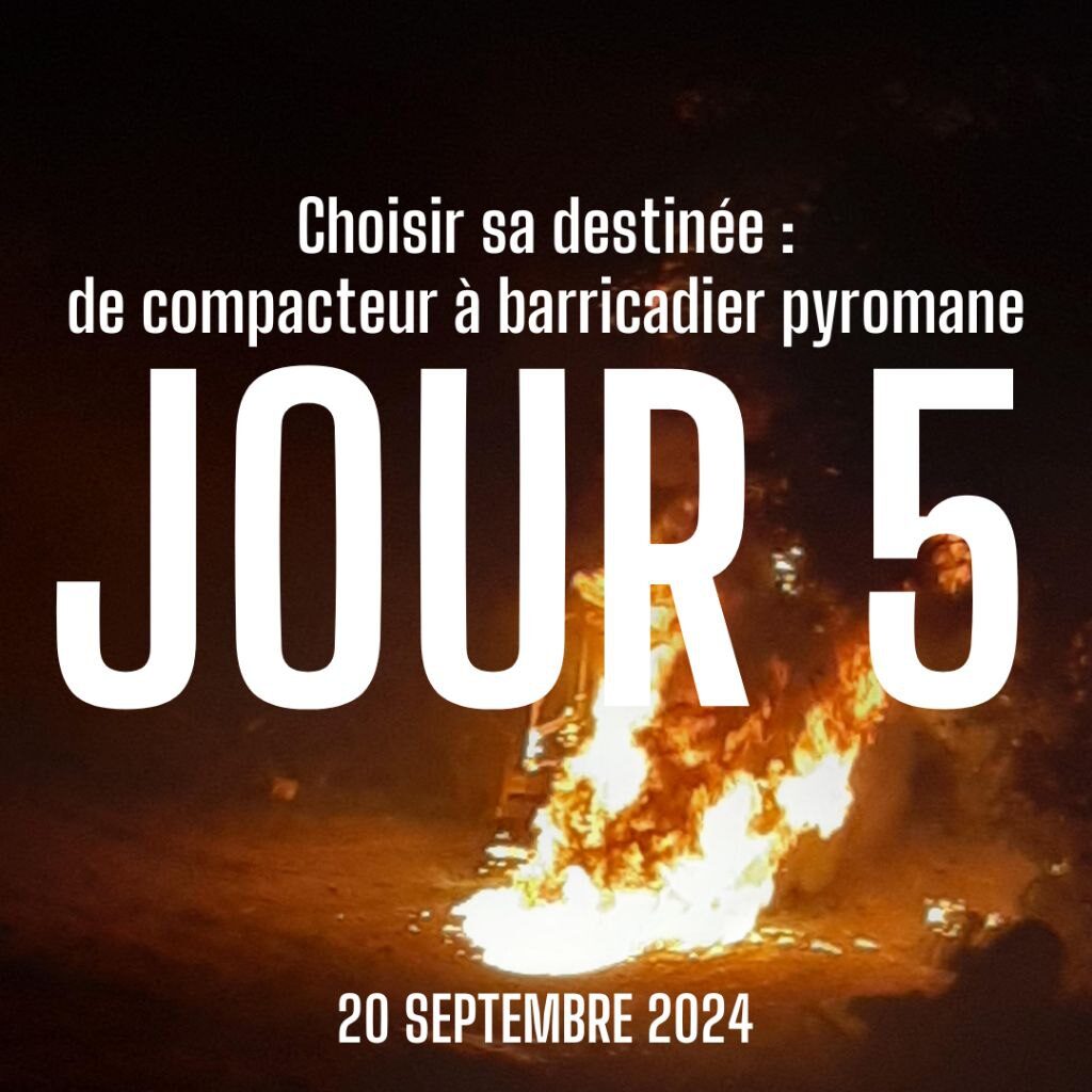 Dans une tentative de fuir ce chantier de merde, de l&rsquo;A69, une machine prend feu !
