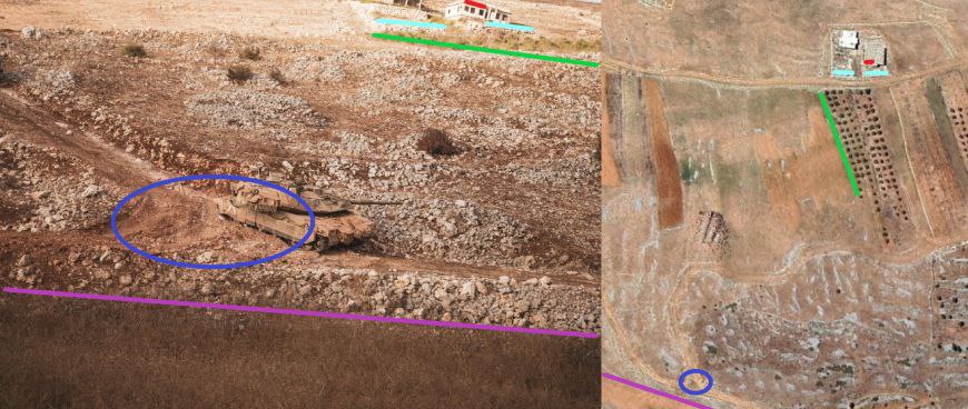 Le Hezbollah annonce avoir attaqué et détruit 3 chars israéliens Merkava qui tentaient d&rsquo;avancer vers Maroun al-Ras