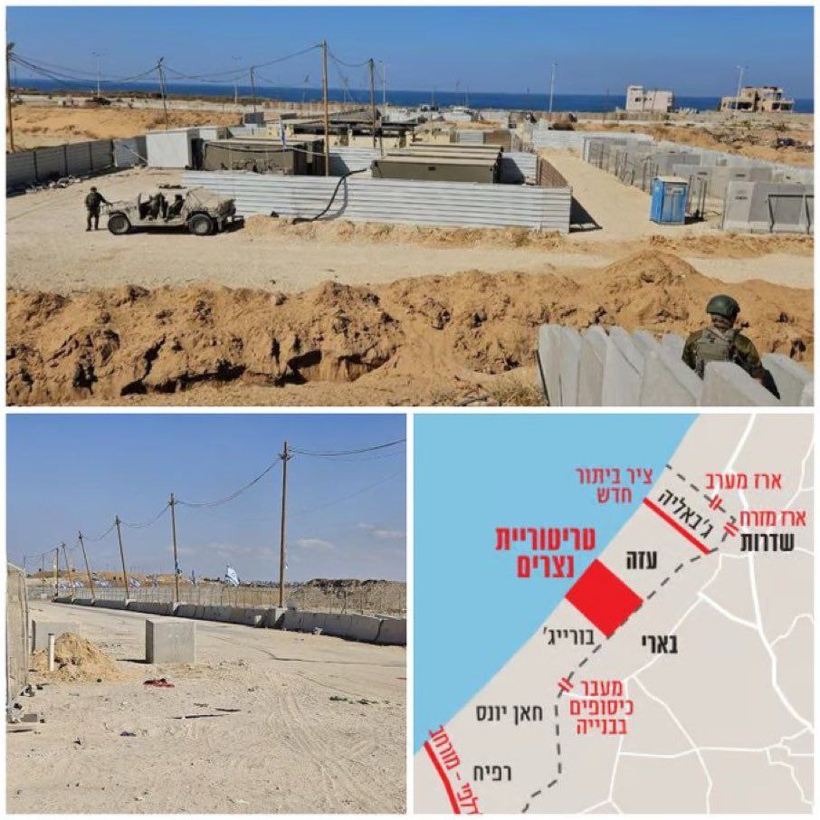 Netzarim : la future colonie déguisée en base militaire pour préparer la prise du nord de Gaza ?