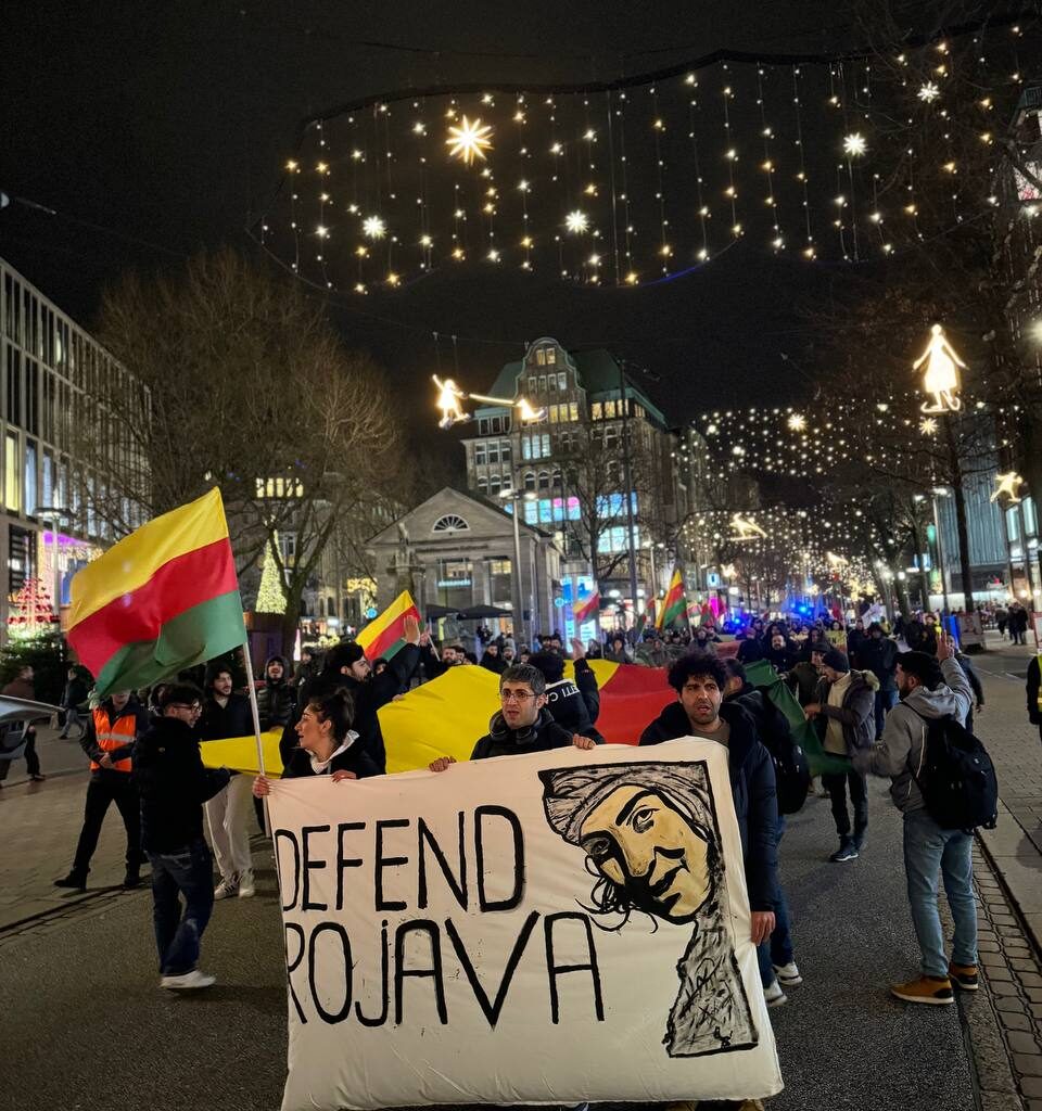 Les manifestations contre les attaques turques dans le nord-est de la Syrie se poursuivent dans toute l’Europe
