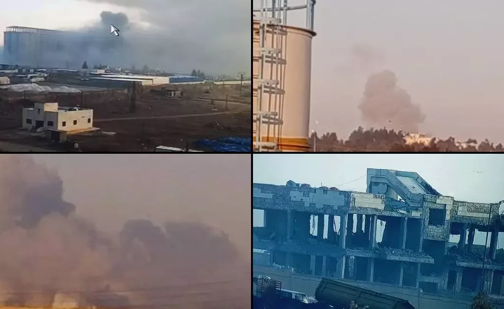 ROJAVA. La Turquie bombarde les silos de blé près de Kobanê
