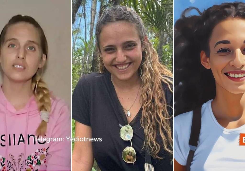 Les 3 otages libérés par le Hamas sont Romi Gonen (24 ans), Emily Darami (28 ans) et Doron Steinbrecher (31 ans).