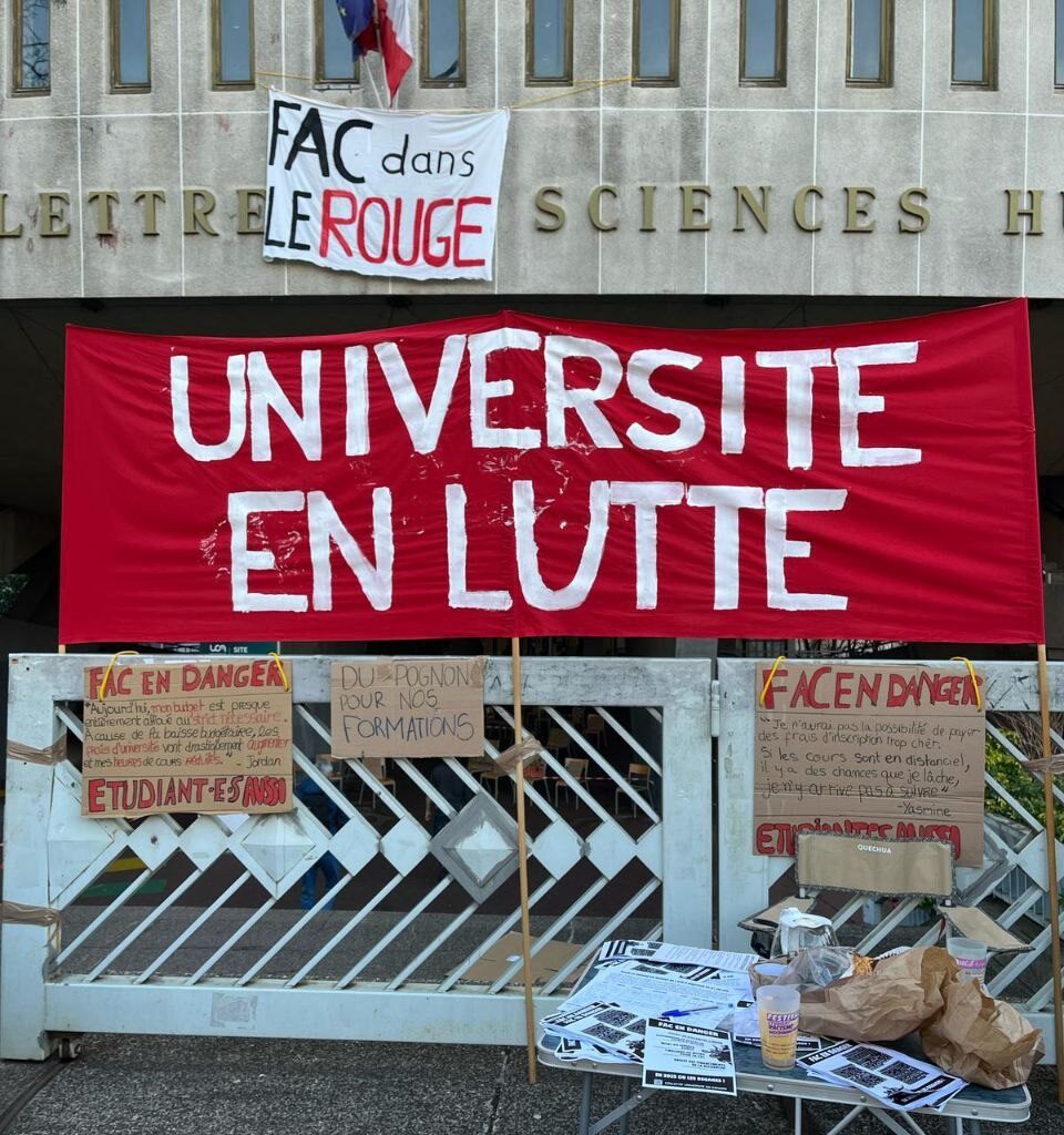 Les facs bloquées contre l’austérité