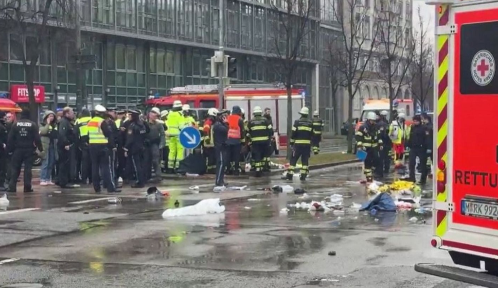 Un automobiliste percute des participants à une manifestation à Munich, faisant « plusieurs blessés »