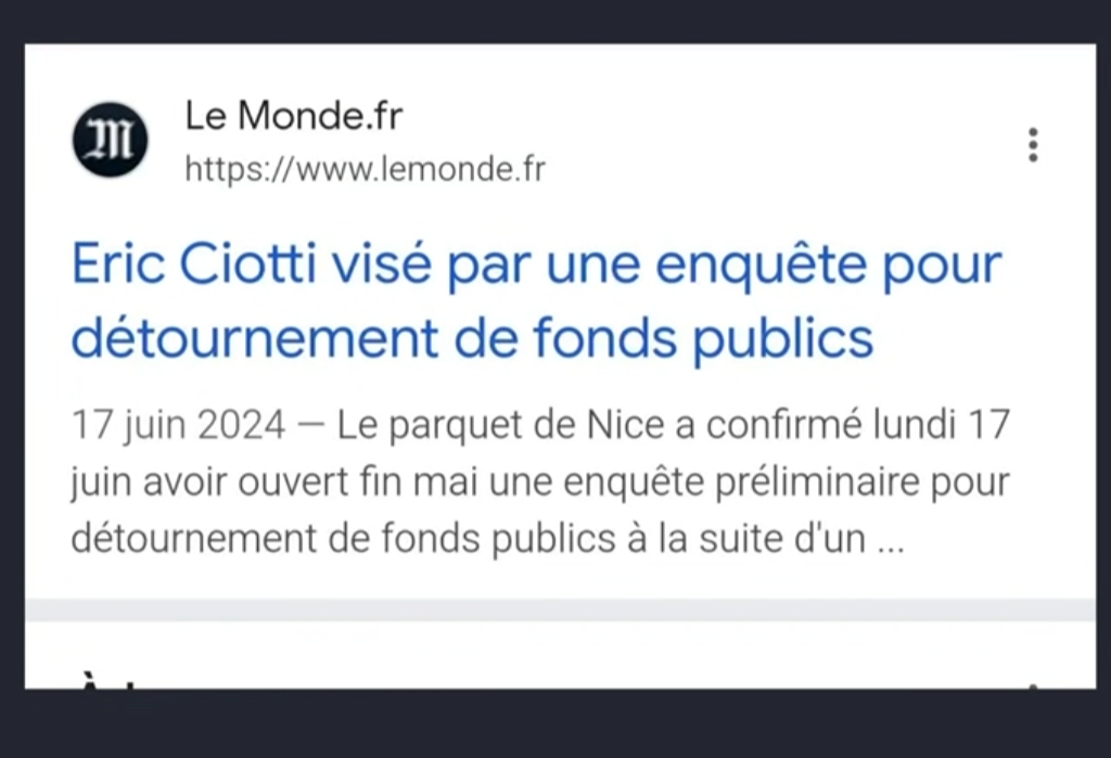 Éric Ciotti annonce le dépôt d&rsquo;une proposition de loi visant à supprimer l&rsquo;exécution provisoire des peines d&rsquo;inéligibilité. Le texte sera examiné le 26 juin. Étrange ?