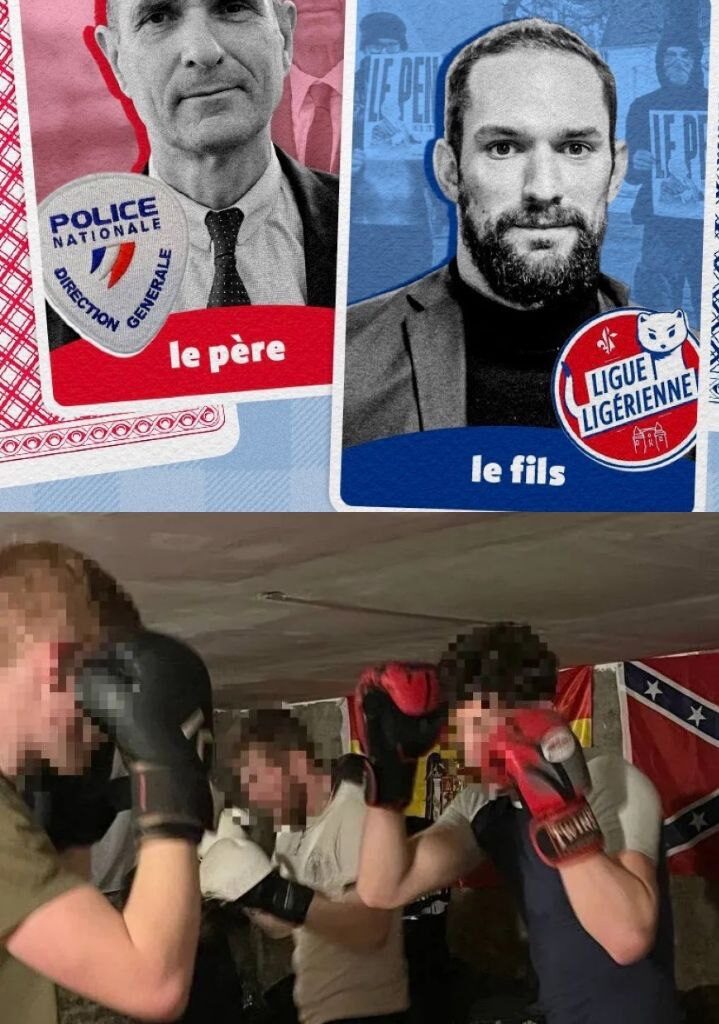 Le fils du patron de la police à la tête d’un groupuscule néofasciste Quand le vernis républicain craque, la vraie nature du pouvoir apparaît