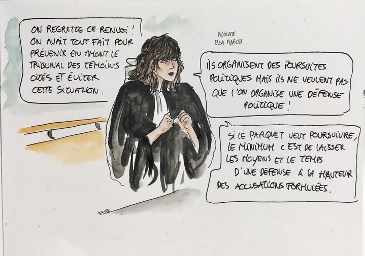Le procès des membres de Révolution Permanente ajourné