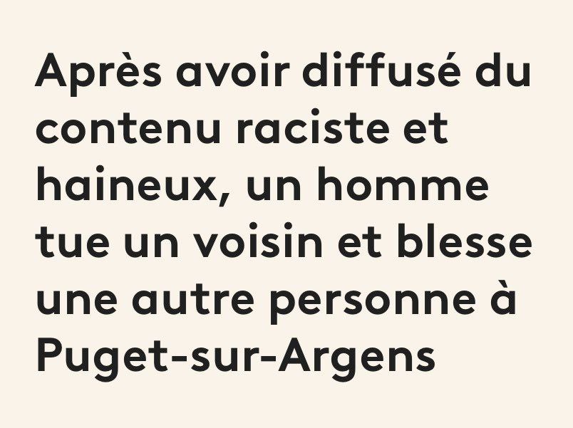 Après avoir diffusé du contenu raciste et haineux, un homme tue de 5 balles son voisin d&rsquo;origine tunisienne, et blesse une autre d&rsquo;origine turque à Puget-sur-Argens. Encore un crime raciste qui sera passé sous silence…
