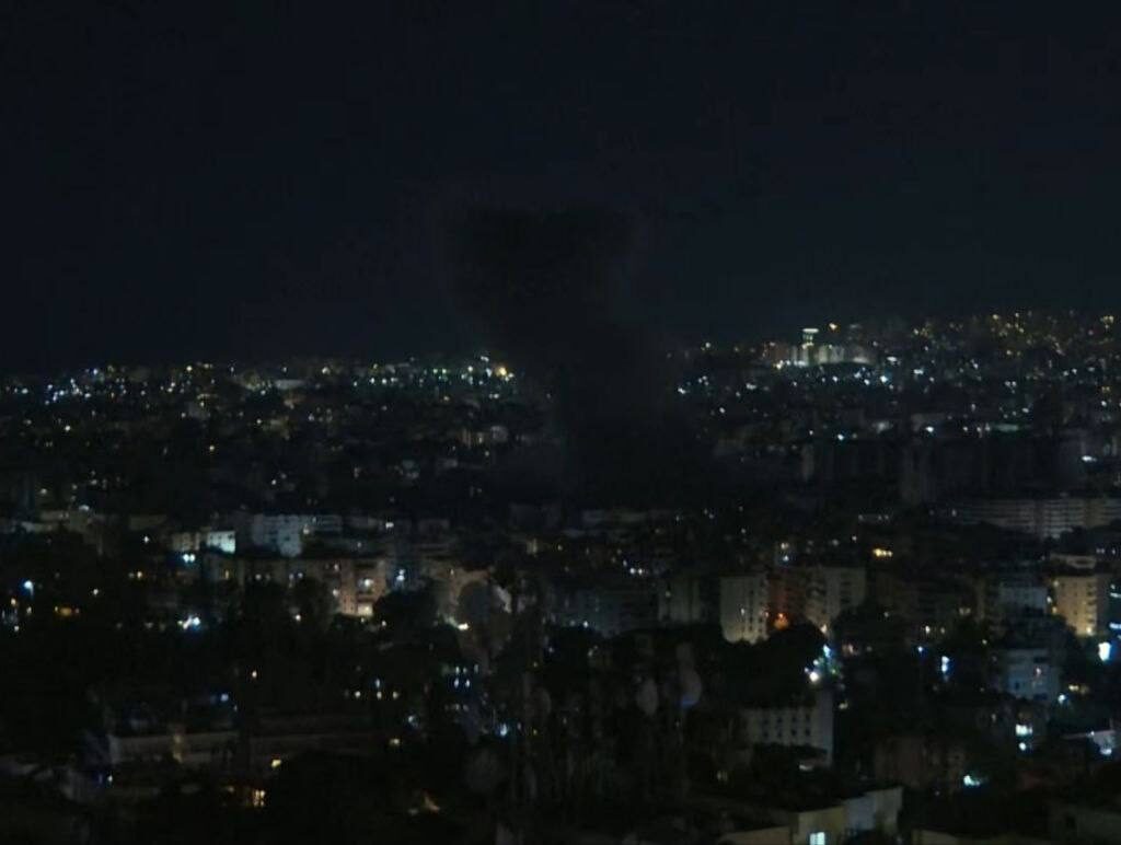 L&rsquo;armée israélienne a commencé à frapper les bâtiments désignés comme cible à Beyrouth