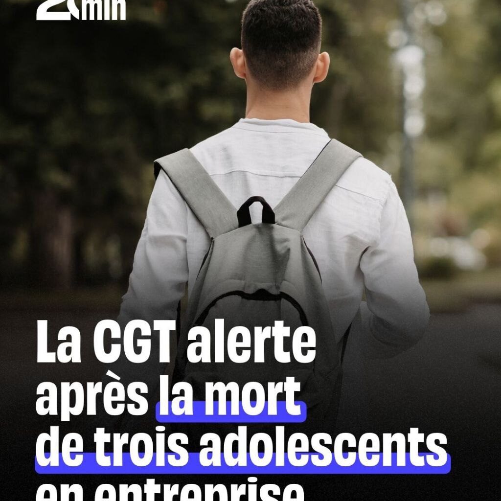 Le travail tue ! Et celui des enfants est une honte ! 3 enfants mort lors de leur stage seconde
