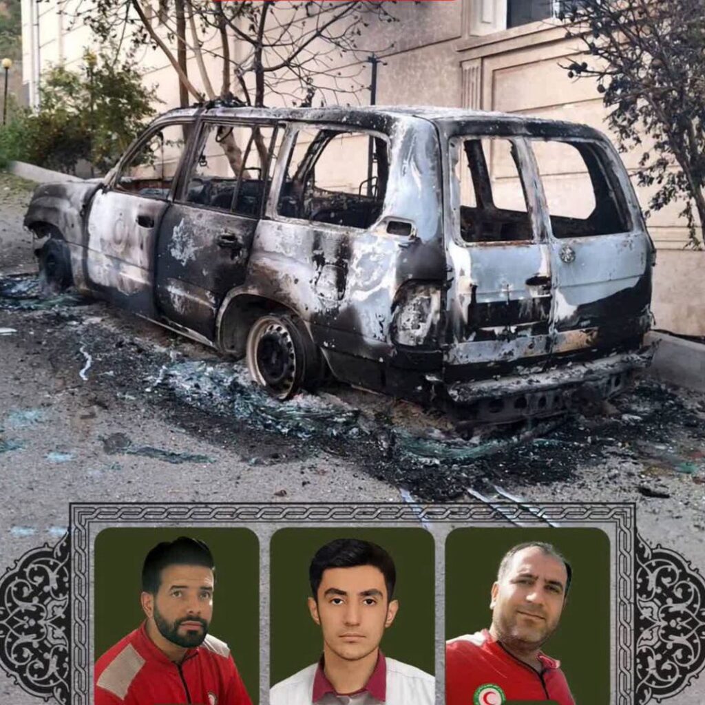 Israël a bombardé et détruit le centre de soins de Hoveyzeh, dans le sud de l&rsquo;Iran. C&rsquo;est le quatrième hôpital ciblé. 3 secouristes ont été tués dans le bombardement de leur véhicule le 18 juin.