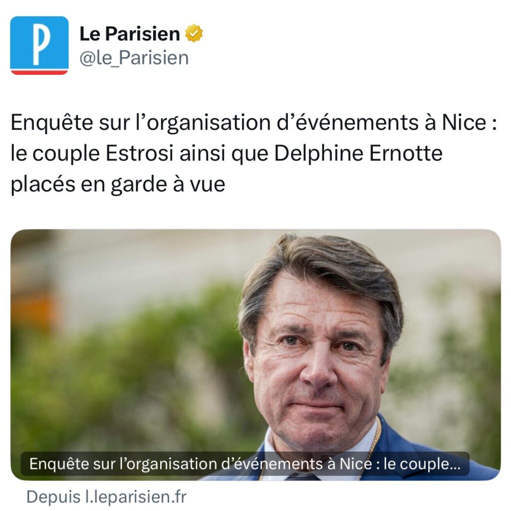 Estrosi est mis en l&rsquo;ombre en pleine canicule, sa clim serait elle tombé en panne?