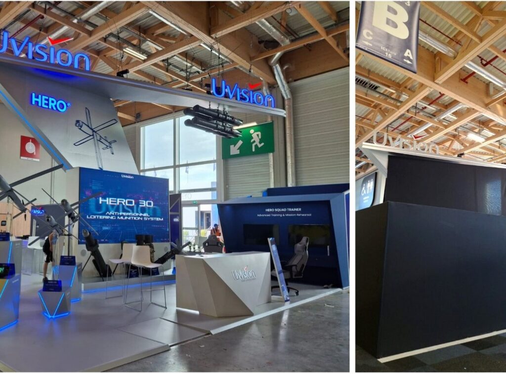 Salon aéronautique du bourget: 5 stands Israëliens punis